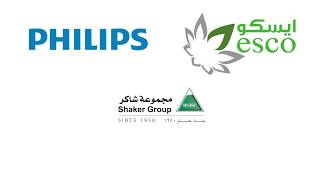 Philips & Shaker Agreement   اتفاقية تعاون مشترك بين ايسكو (مجموعة شاكر) وسينجنفاي (فيليبس لايتينج)