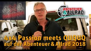 4x4 Passion meets QUQUQ Campingbox auf der Abenteuer & Allrad 2018