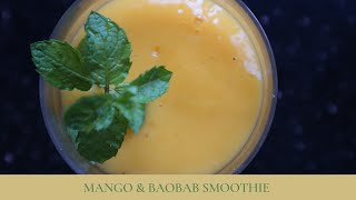 MANGO & BAOBAB SMOOTHIE! | MANGO SZN #SHORTS