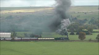 USATC, S160 No 5197 climbs to Ipstones on 8th October 2017