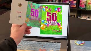 FX-Viewer with SHARP Happy Birthday Card