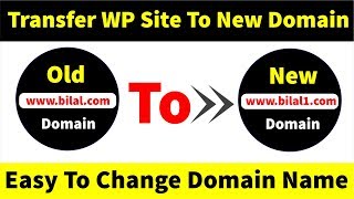 How To Change Domain Name Of WordPress Site In Urdu/Hindi