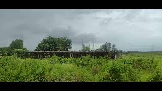 Train journey in Maharashtra| Just after heavy rainfall