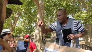 Man of God - Encourage Muslims - Speakers Corner Hyde Park London 24-7-2022.