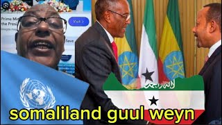 ictraafkii somaliland iyo ethiopia    oo noqon doona mid geeska Afirca wax  ka bedela