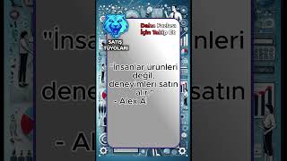 Satış Videoları için Takipte kal