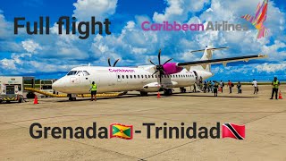 Trip report | Caribbean Airlines | ATR 72-600 | Grenada to Trinidad