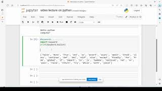 Python 1.2.0: code :keywords