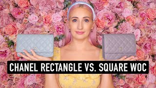 CHANEL SQUARE VS. RECTANGLE WOC REVIEW | Wallet on Chain | Features, What Fits Inside, Mod Shots