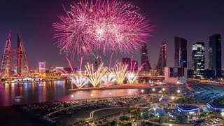 Happy New Year🥳2023 #newyear2023 #bahrain #newyear #happy #2023 #fireworks