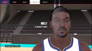 Snoop Dogg face creation on NBA2K24 Next Gen