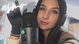 ASMR| Gloves and mouth sounds