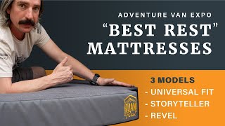 Mattress Upgrades for your Conversion Van with RoamRest! Storyteller, Revel, & Universal Fit