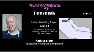 3ds Max Modelling a Complete Apartment Part 19 [CLEANING UP LESSON]