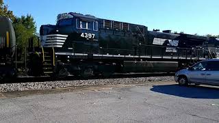 Ns 131 Passing Attalla This Evening Long Train