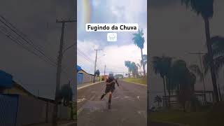 Fugindo da Chuva #rollerskating