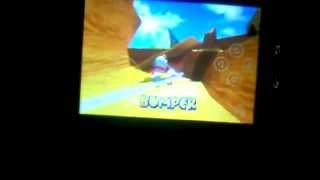 Defy Mini XT320 running N64 - Diddy Kong Racig