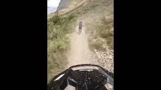 mountain biking🚲 sacred valley - peru #mountains #biking #shorts