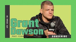 Grant Dawson wants UFC Vegas 98 post-fight bonus so he can buy a house