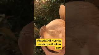 #MadeINSriLanka with #madebysrilankan 💚"Eco-friendly Coconut Artwork #madeinsrilankan  #craft