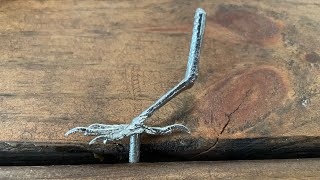 Making Bird feet for wood carving￼