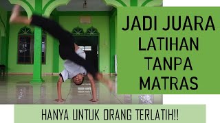 Latihan Silat Di Mana Aja Bisa! Latihan Buat Lomba - Doing Silat Martial Art Exercise Everywhere