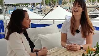 The Islander live at #PIBS Palma International Boat show 2022 with Sunreef Yachts