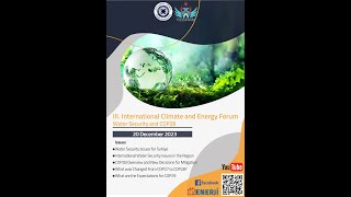 III. INTERNATIONAL CLIMATE and ENERGY FORUM: Water Security and COP28