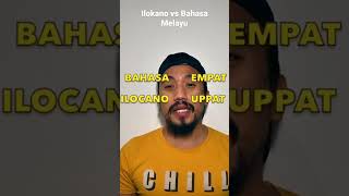 Bahasa Melayo vs Ilokano #bahasamelayu #ilokano #iloco #malaysia #shortvideo #shorts #short #vs