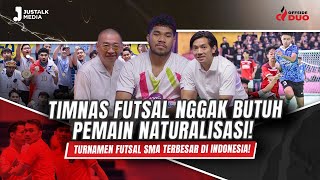 OFFSIDE DUO #198 : TIMNAS FUTSAL NGGAK BUTUH NATURALISASI! TURNAMEN FUTSAL SMA TERBESAR DI INDONESIA