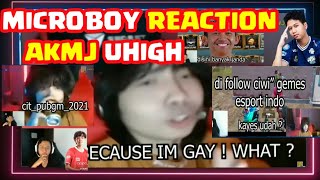 TERBARU MICROBOY REACTION AKMJ BTR UHIGH | BIKIN NGAKAK