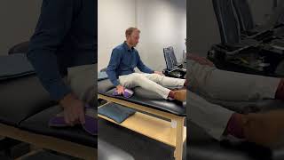 Supine passive knee extension tert