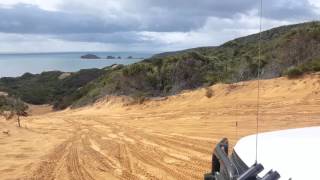 The mighty 105 series landcruiser at the top of the superbowl at 5 rocks