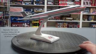 Skymarks American Airlines Old Livery MD-80 1/150 Scale Plane with Stand Reg N495AA