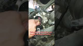 check throttle body working after cleaning #car #automobile #youtubeshorts