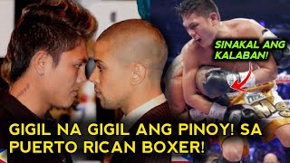 ANG RESBAK NI MARVIN SONSONA, PINOY GIGIL NA GIGIL HALOS SAKALIN NA ANG HAMBOG naPUERTO RICAN BOXER