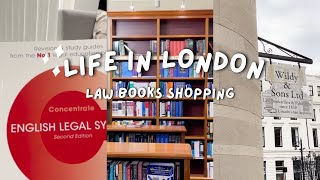 london vlog | farringdon, buying law books | Week 020 | life in london