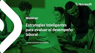 Webinar Estrategias inteligentes para evaluar el desempeño laboral