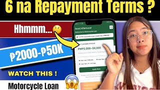 APPROVED AGAD UNANG LOAN✅ at 6 INSTALLMENTS Pa? #MotorcycleLoan Watch THIS FIRST