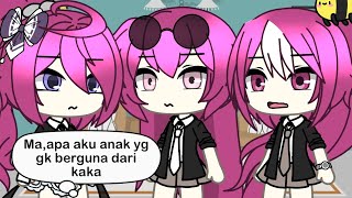 #pov |•Ketika mama mu menyebut mu Tidak berguna dari pada kaka mu ....•|Gacha life🇮🇩