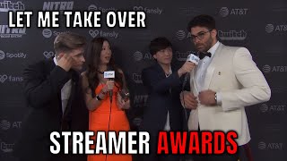 Fuslie and Sykkuno taking over the Red Carpet at the Streamer Awards