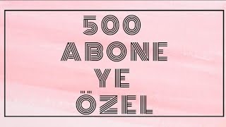 500 ABONE'YE ÖZEL #demetözdemir #ekinkoç #suburcuyazgıcoşkun #cağanefeak #aslıhangüner