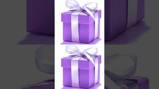 Choose your Gift Box 🎁  ✨️ ☺️ #purple edition #choose #elige #pick #ytshorts