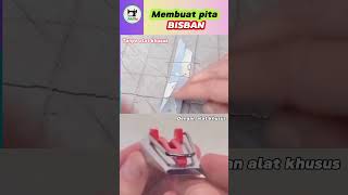 membuat pita bisban #jahitku #caramenjahit #diy #tipsandtricksewing