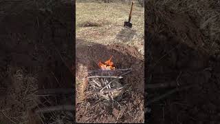 A safe barbecue in nature.Безопасный мангал на природе.#shortvideo #subscribe #short #shorts