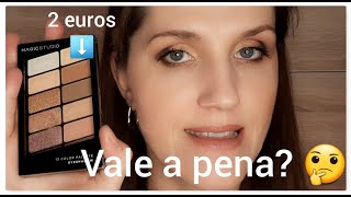 Paleta por 2 euros? Magic Studio Shaky Palette. (Maquilhagem e opinião)