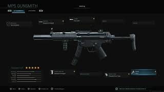 modern warfare best MP5 class setup