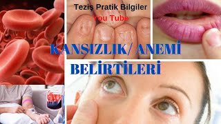 KANSIZLIK, ANEMİ SEBEPLERİ / Kansızlığın Belirtileri / Anemi Tedavisi✅