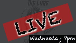 The Lure Fishing Podcast - Episode 16 'LIVE' What could possibly go WRONG!!