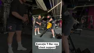 Sebastian Cătălin: Execuție T-Bar row chest support